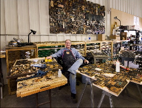 The Artist in His Studio